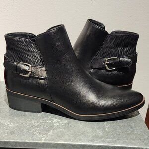 Baretraps Marconi Booties with Accent Strap and Buckle